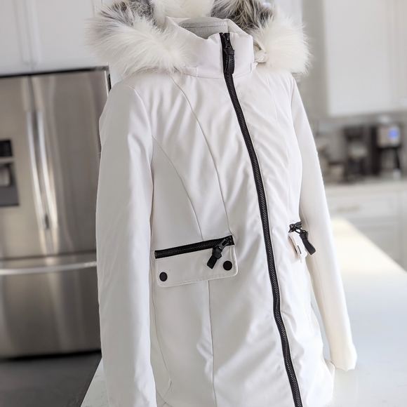 Derek Lam 10 Crosby white winter coat, medium - Picture 3 of 16